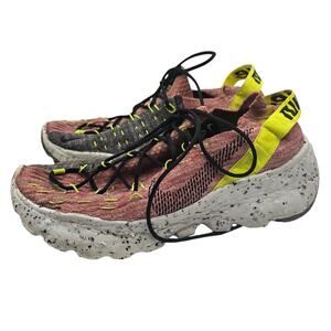 Size 9 Nike Space Hippie 04 Lemon Venom Red Women CD3476-700